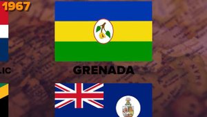 Evolution of ALL North American Flags Over Last 100 Years (1924-2024)