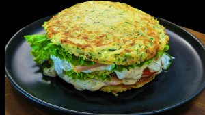 Бургер из кабачков! этот рецепт ищут ВСЕ!! #рутуб #бургер