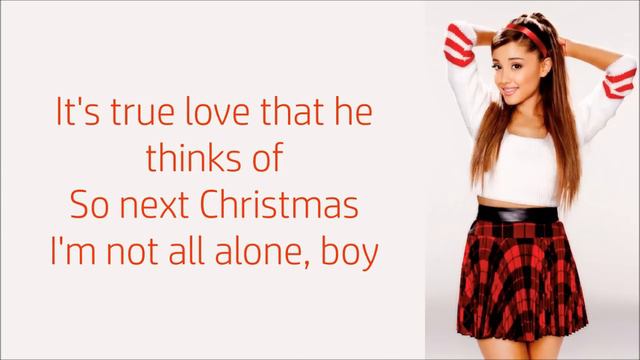 Ariana Grande ~ Santa Tell Me ~ Lyrics смотреть онлайн