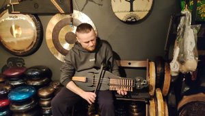 Морахарпа (Nyckelharpa / Никельхарпа / Moraharpa) / Шведская клавишная лира /  shamanic.moscow