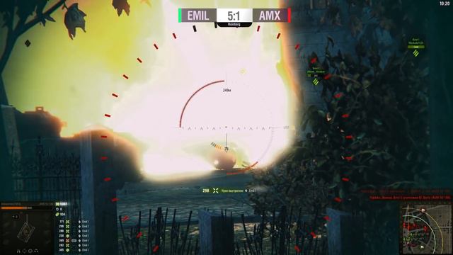 Schlagabtausch: Emil I vs. AMX 50 100 [World of Tanks Deutsch] смотреть онлайн