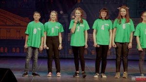 Команда "Накрывайте на стол огурцы" - школа №19. Фестиваль юниор-лиги #КВН 2019 г. Йошкар-Ола