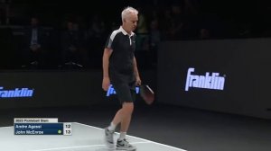 John McEnroe after Pickleball score argument: 'It’s the first argument I’ve won in 40 years' 🤣