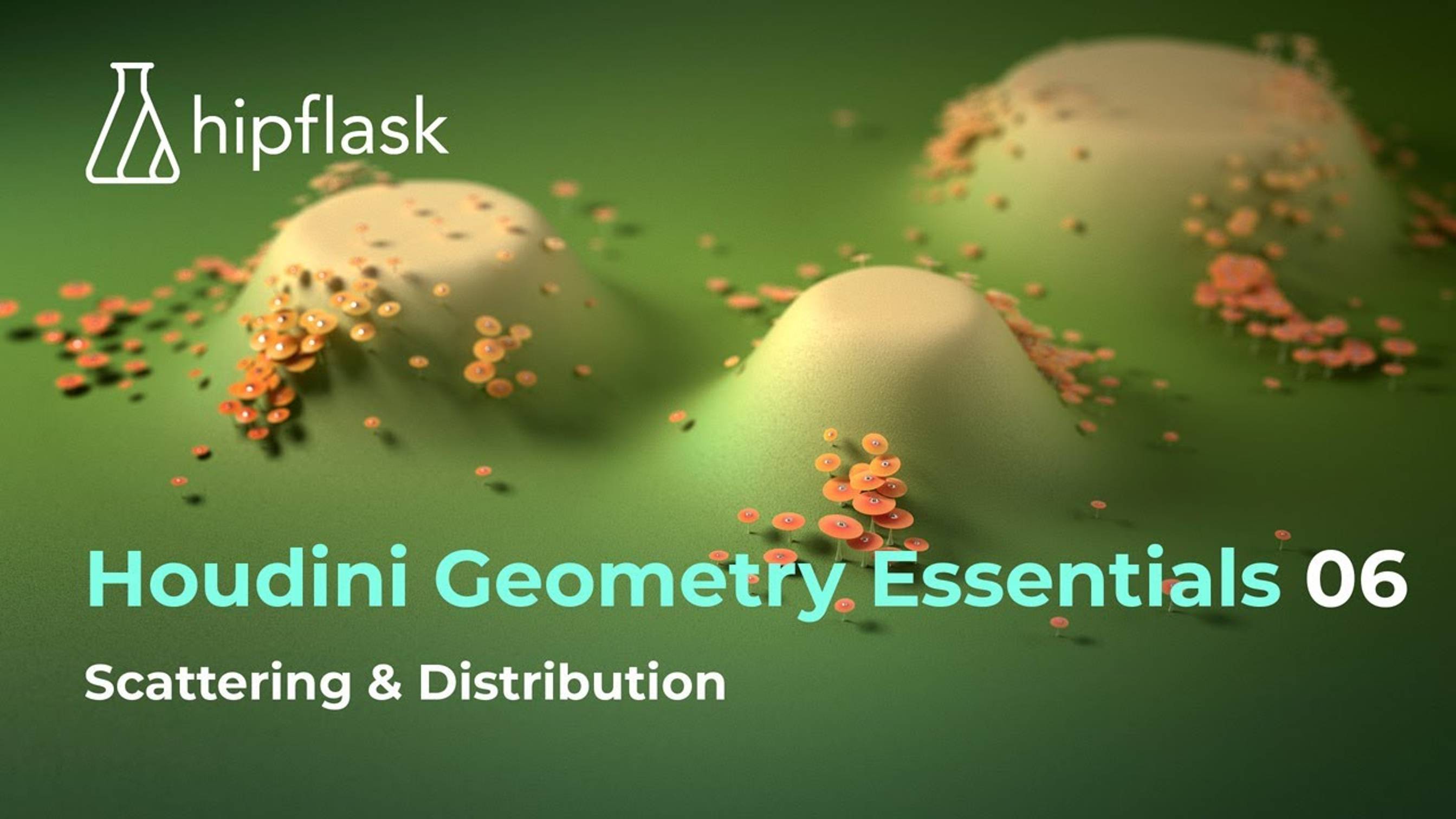 06_ Houdini Geometry Essentials - Scattering  Distribution