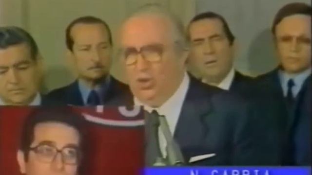 28 giugno 1981 - Giovanni Spadolini scioglie la riserva e presenta la lista dei ministri смотреть онлайн