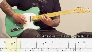 Как играть на гитаре Otherside - RED HOT CHILI PEPPERS с табулатурами