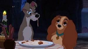 Lady And The Tramp - Bella Notte famous spaghetti scene
