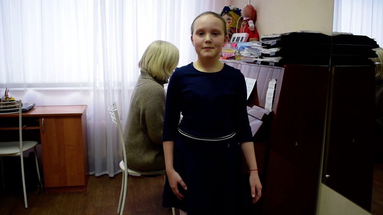 Муравьева Мария  10 лет "Северная береза" муз. И.Францескевич