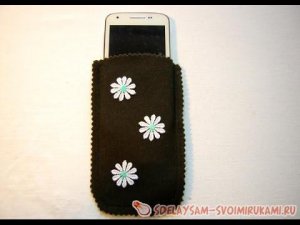 Как сшить чехол для телефона.