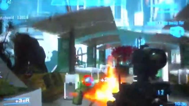 halo reach firefight gameplay online score attack (with commentary)