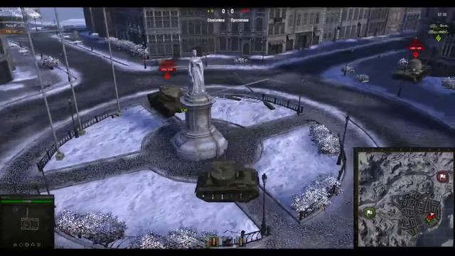 стрим World of Tanks Tiger I против КВ-3 смотреть онлайн