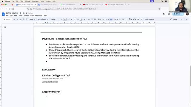 Day-24 | DevOps Resume with Projects from my Zero to Hero Playlists | DevOps Projects Added