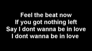 Good Charlotte - I Don't Wanna Be In Love [with lyrics]