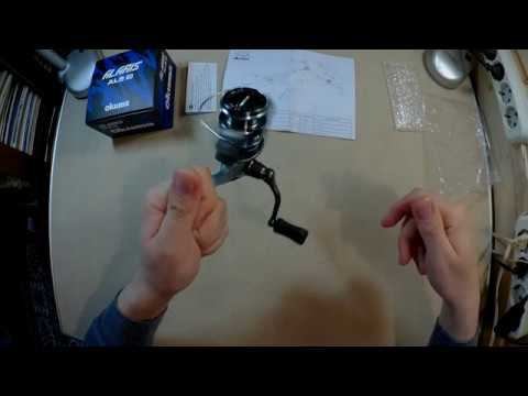 Распаковка посылки из Fmagazin. Катушка Okuma Alaris ALS-20