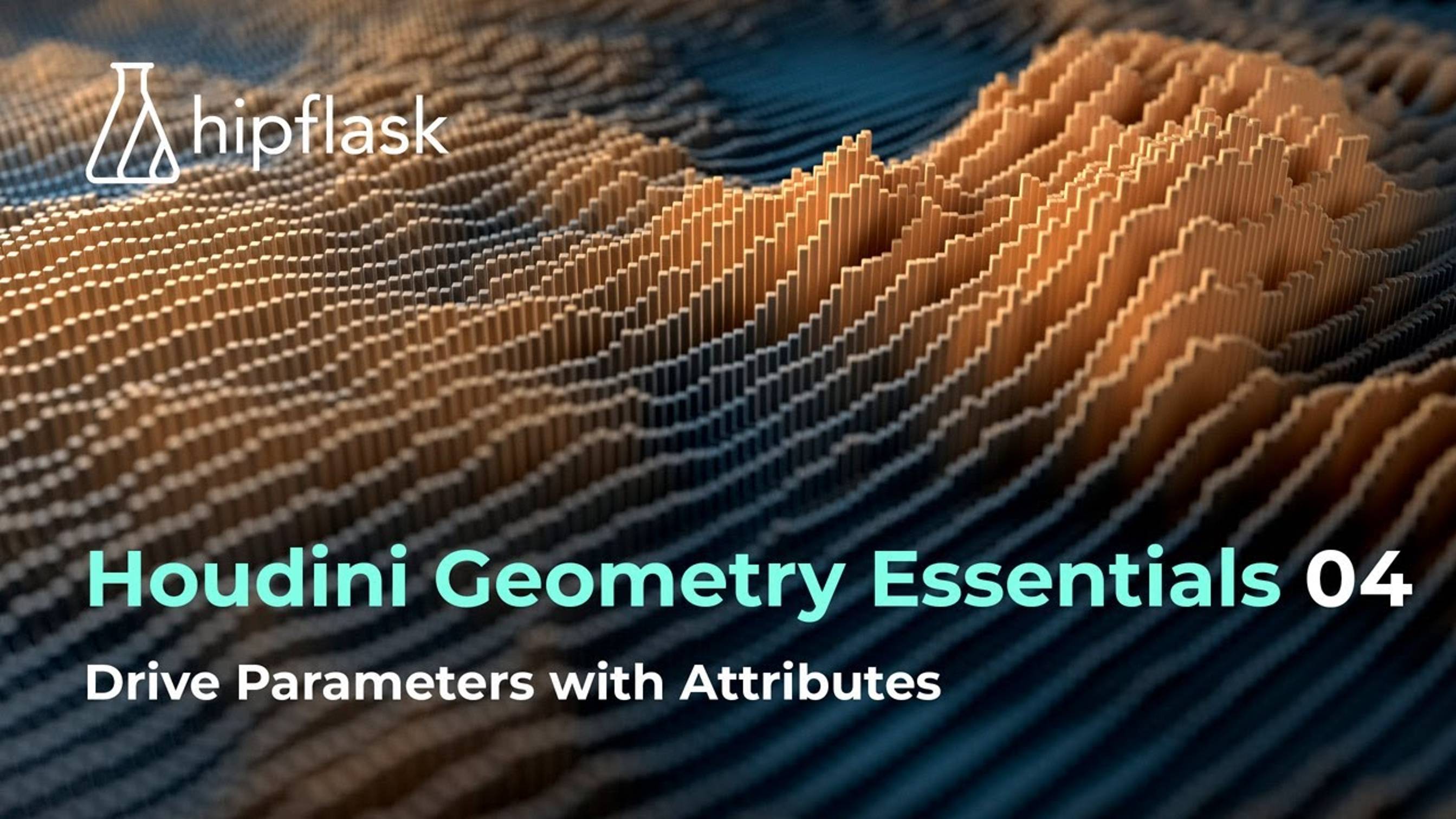 04_Houdini Geometry Essentials - Drive Parameters with Attributes