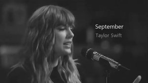 Taylor Swift - September Cover (Earth, Wind & Fire)