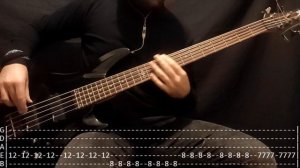 Papa Roach - Last Resort Bass Cover (Tabs)