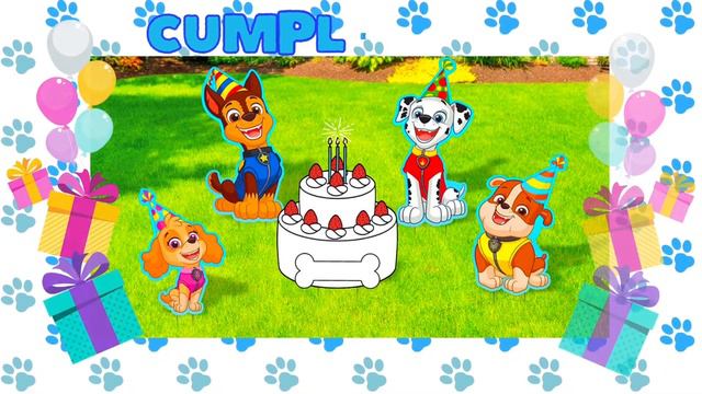 Happy Birthday Paw Patrol en Español | Feliz Cumpleaños Paw Patrol | PAW Patrol | Paw Patrol Songs смотреть онлайн