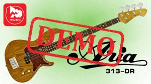 Бас-гитара ARIA 313-DR - демонстрация звучания