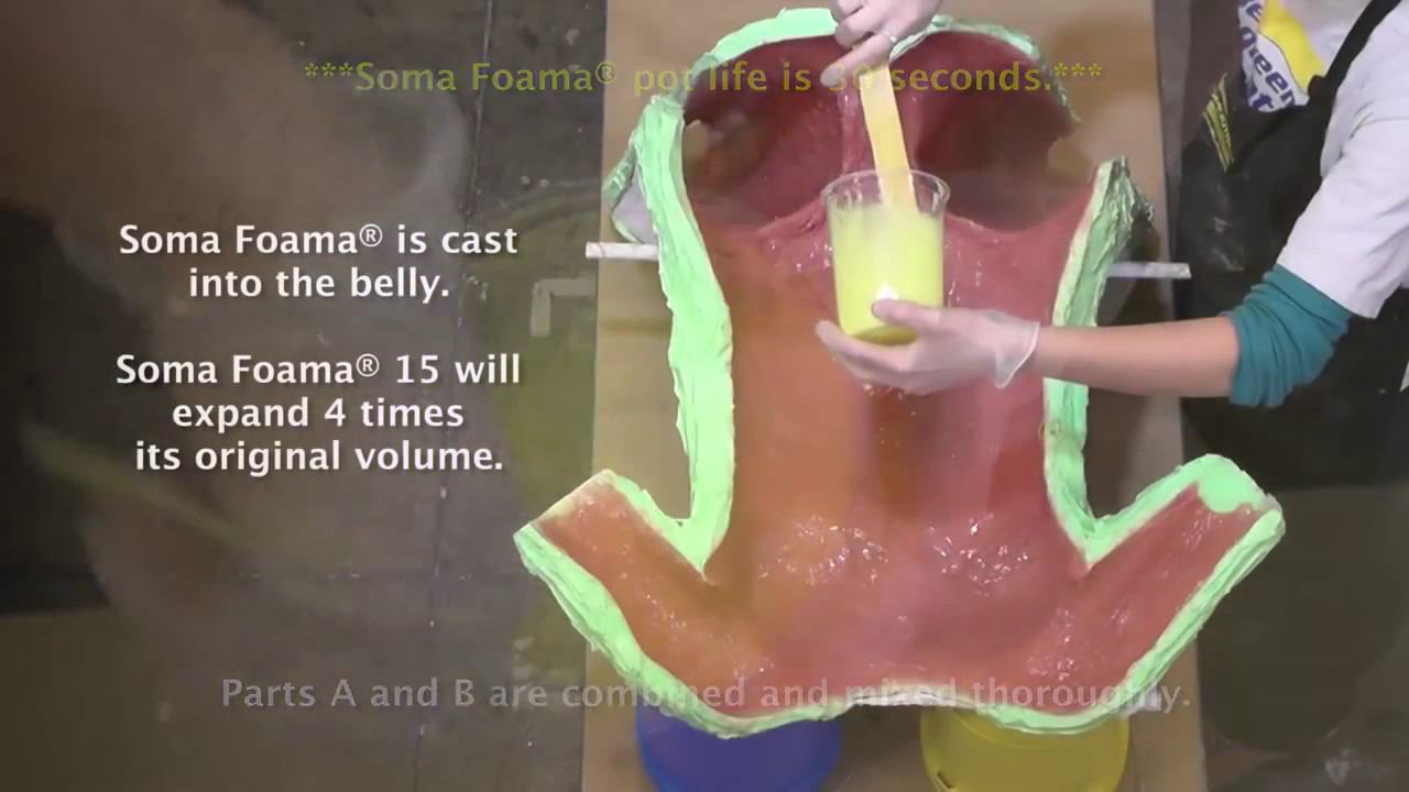 Имитация кожного покрова для медицинского манекена беременной (Body Dabl Silc+Dragon Skin FX-Pro) смотреть онлайн