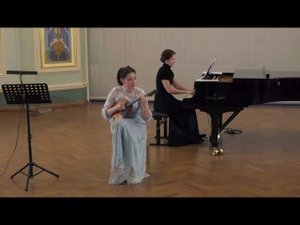 П. Чайковский «Мелодия» Исполняют: Зарудная Анна (домра), Светлана Тарноруцкая (фортепиано)