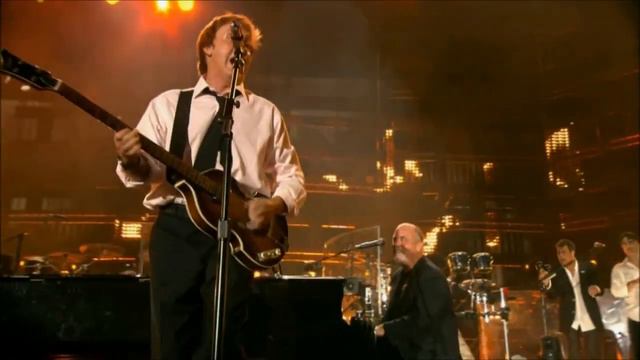 Billy Joel & Paul McCartney I Saw Her Standing There Live At Shea смотреть онлайн