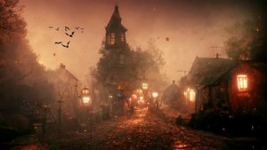 Атмосфера Хеллоуина, фоновая музыка