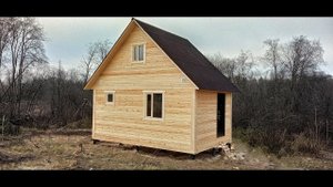 Баня с мансардой под ключ