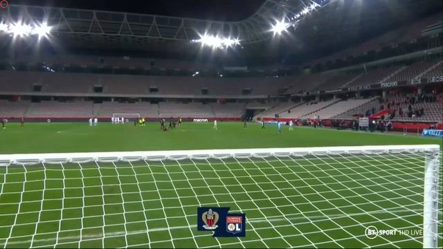 Rayan Cherki vs Nice Ligue 1 (19/12/2020) смотреть онлайн