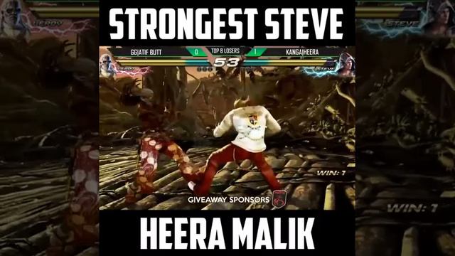 THE STRONGEST STEVE VS LEROY.. 🔥🔥🔥 Heera (Steve) vs Atif Butt (Leroy) Tekken 7 Maniax Gaming смотреть онлайн