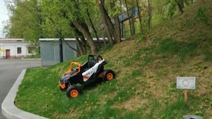 Детский багги 24V 4х4 ХМХ 613 (Toyland) покоряет высоты