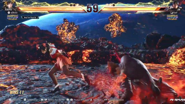 Tekken 8 ▰ (yORedZ) XIAOYU Tekken God Of Destruction Ranked Matches смотреть онлайн