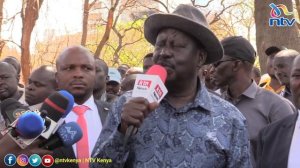 Raila Odinga attends Bunge la Wananchi at Jevanjee Gardens, Nairobi