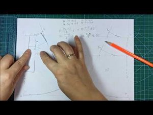 чертеж юбки колокол