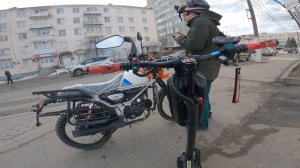 colt scrambler 125 Первая заправка!!!!
