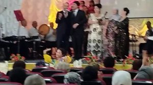 Устодони мактаби мусики дар шаби эчоди сароянда Мастона Эргашева. 5.05.2023