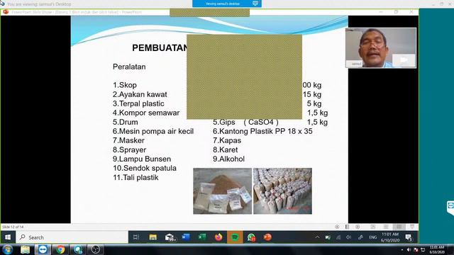 Pelatihan Daring Penerapan Pertanian Perkotaan dalam Mendukung Ketahanan Pangan Keluarga (DAY 12)