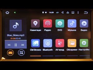 Обзор меню магнитолы на Android 5.1