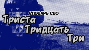 Словарь СВО #5 - Триста тридцать три (#333)