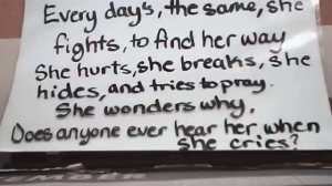 Britt Nicole-When She Cries(Lyrics)