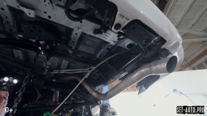 Подготовка днища нового Toyota LC Prado