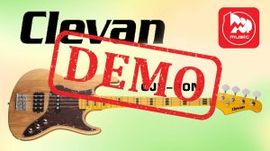 Бас-гитара Clevan CJB-30N - демонстрация звучания