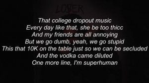 blackbear - hot girl bummer Lyrics