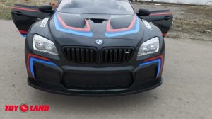 Детский электромобиль BMW М6 GT3 (Toyland)