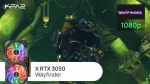 KFA2 X GeForce RTX 3050 Black | Wayfinder | 1080p (Full HD) разрешение