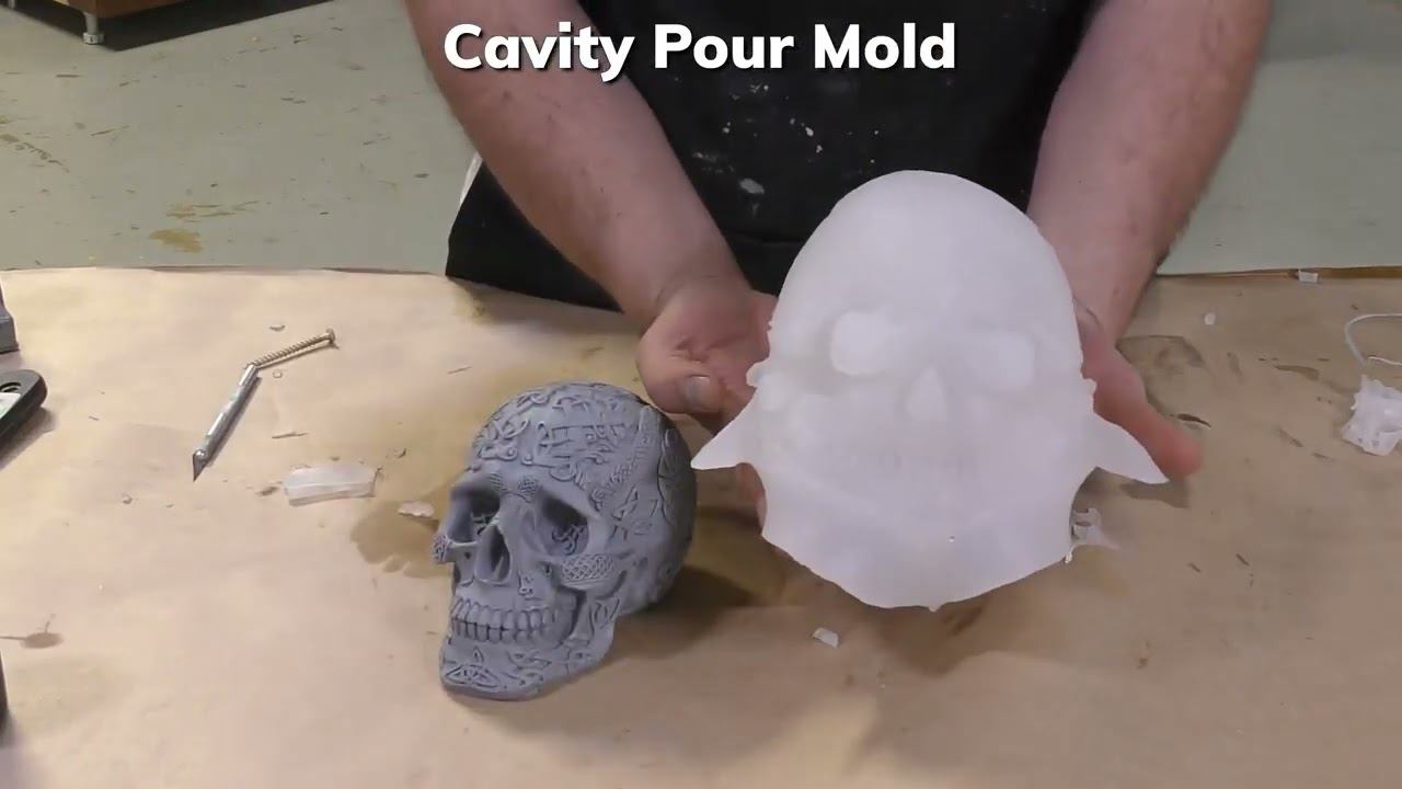 Создаем форму методом заливки под кожух с Dragon Skin 10 NV смотреть онлайн