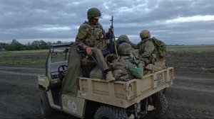 На передовой