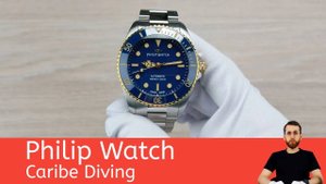 Дайвер от старинного бренда / Philip Watch R8223597031
