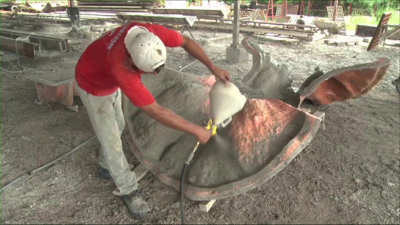 Подстолье из бетона в форме корня дерева смотреть онлайн