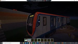 Minecraft RTM RealTrainMod 1.7.10 Метро поезд МОСКВА 81-765
